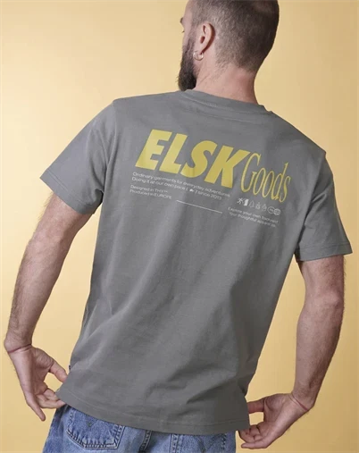 Elsk - Goods BP Brushed T-Shirt - Castor Gray